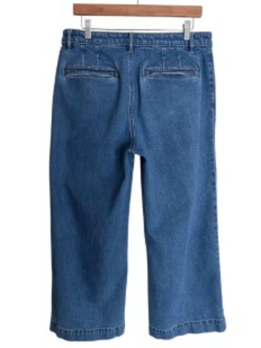 Loft The Palmer Wide Leg Jeans 30 - Picture 4 of 5